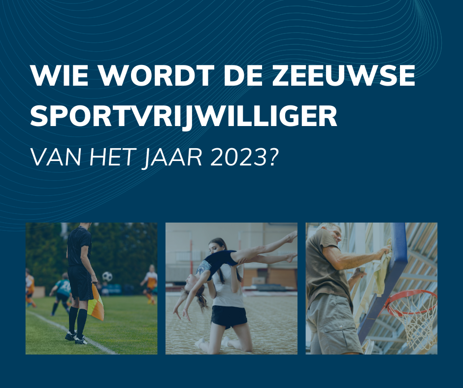 De Zeeuwse sportvrijwilliger van het jaar 2023